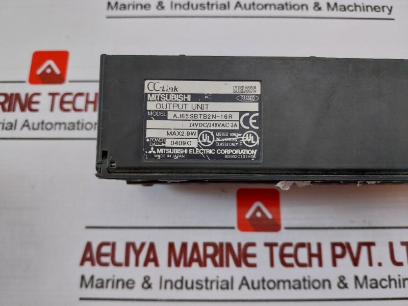 Mitsubishi Electric Aj65sbtb2n-16r Melsec Plc Cc-link Compact Output Unit