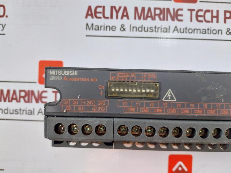 Mitsubishi Electric Aj65sbtb2n-16r Melsec Plc Cc-link Compact Output Unit
