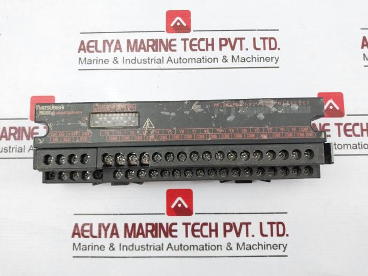 Mitsubishi Electric Aj65sbtb2n-16r Plc Cc-link Compact I/o Module 24vdc 120ma