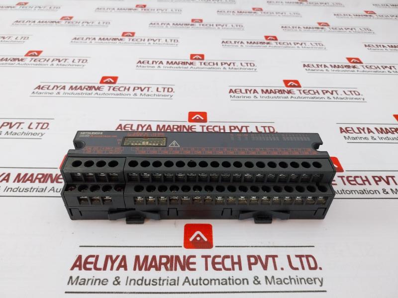 Mitsubishi Electric Aj65sbtb2n-16r Plc Cc-link Compact I/o Module 24vdc/240vac 2