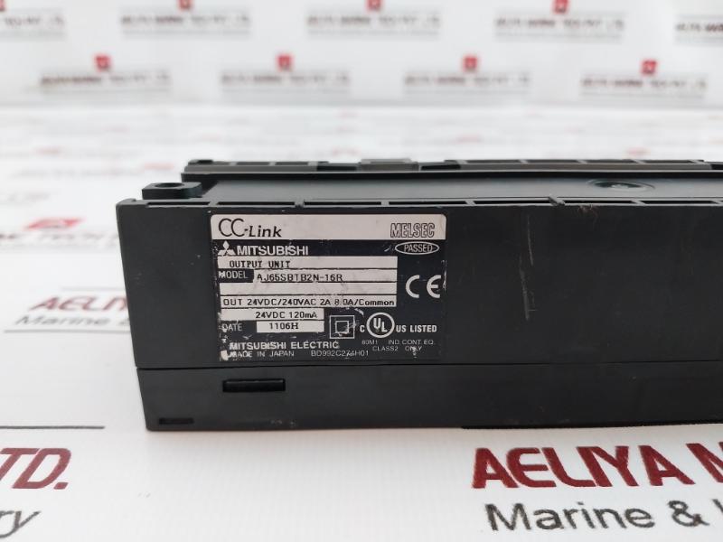 Mitsubishi Electric Aj65sbtb2n-16r Plc Cc-link Compact I/o Module Bd992c274h01