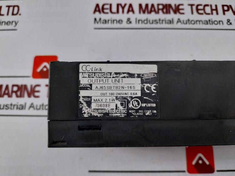 Mitsubishi Electric Aj65Sbtb2N-16S Plc Cc-link Remote Output Module Melsec