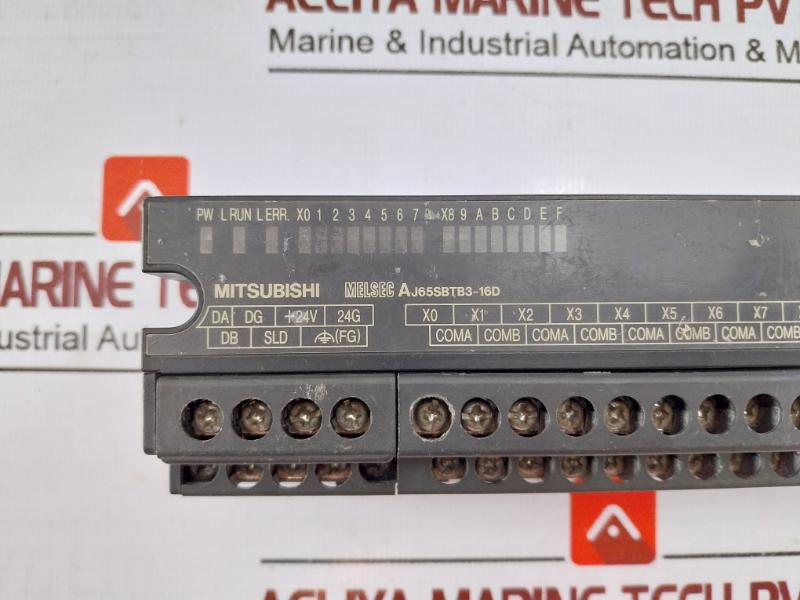 Mitsubishi Electric Aj65Sbtb3-16D Digital Input Module 24Vdc 7Ma Bd992C361H01