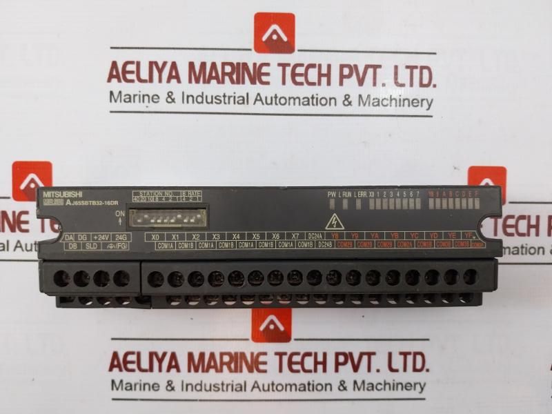 Mitsubishi Electric Aj65Sbtb32-16Dr Cc-link Melsec Input/Output Unit 24Vdc 7Ma