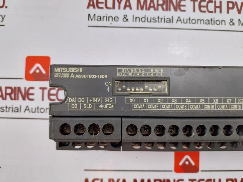 Mitsubishi Electric Aj65Sbtb32-16Dr Cc-link Melsec Input/Output Unit 24Vdc 7Ma