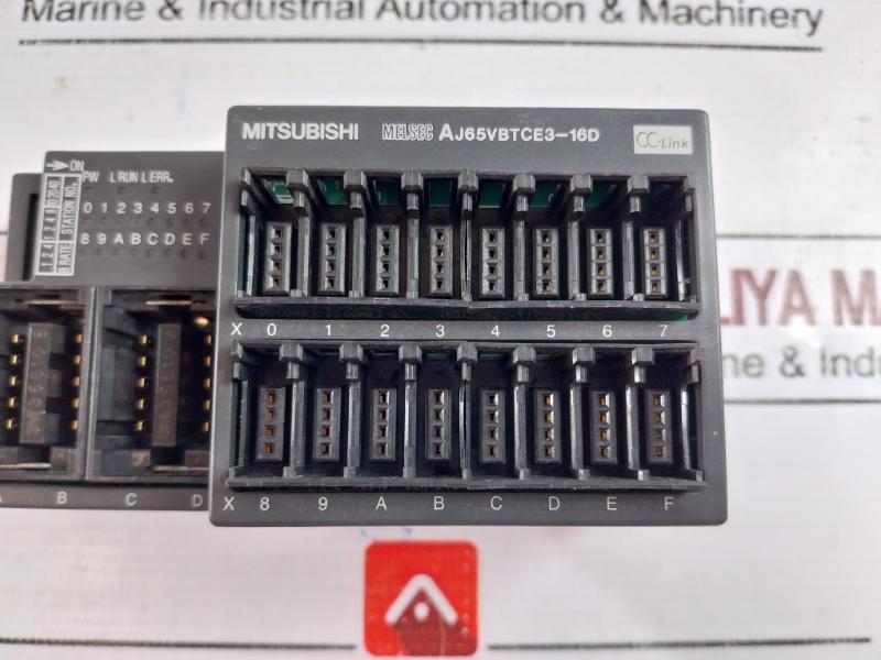 Mitsubishi Electric Aj65Vbtce3-16D Cc-link Input Unit 24Vdc