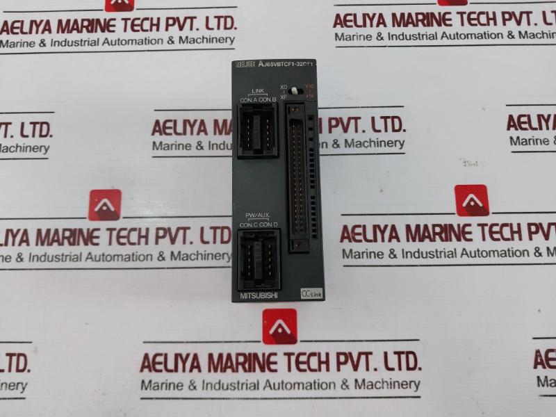 Mitsubishi Electric Aj65Vbtcf1-32Dt1 Input/Output Unit Cc-link 24Vdc 5Ma Max 1.2W