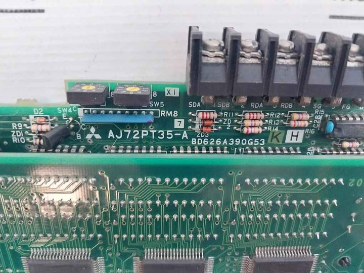 Mitsubishi Electric Aj72Pt35-a Printed Circuit Board Aj72Pt35-b