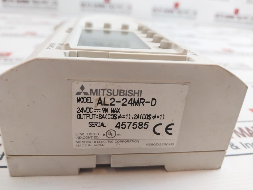 Mitsubishi Electric Al2-24Mr-d Programmable Logic Controller 24V Dc 9W Max