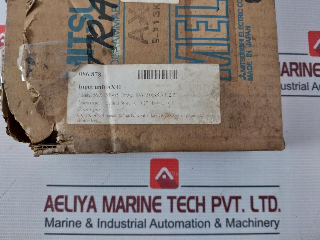 Mitsubishi Electric Ax41 Programmable Controller Input Unit 13K223 Dc24V 10Ma