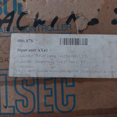 Mitsubishi Electric Ax41 Programmable Controller Input Unit 13K223 Dc24V 10Ma