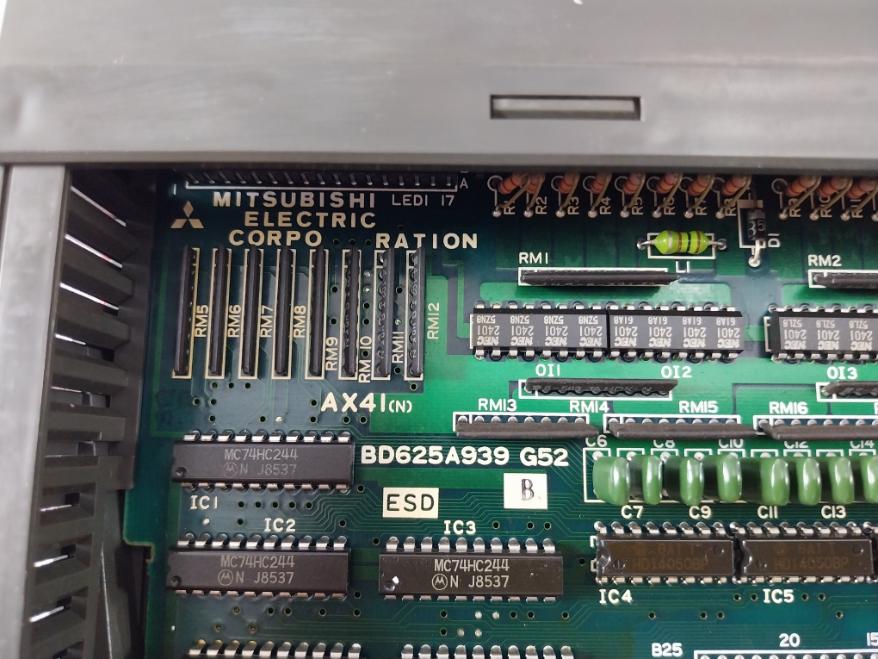 Mitsubishi Electric Ax41 Programmable Controller Input Unit Dc12V 4Ma Dc24V 10Ma