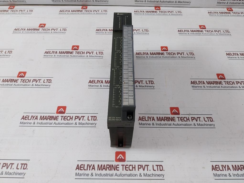 Mitsubishi Electric Ax41 Programmable Controller Input Unit Dc12V 4Ma Dc24V 10Ma