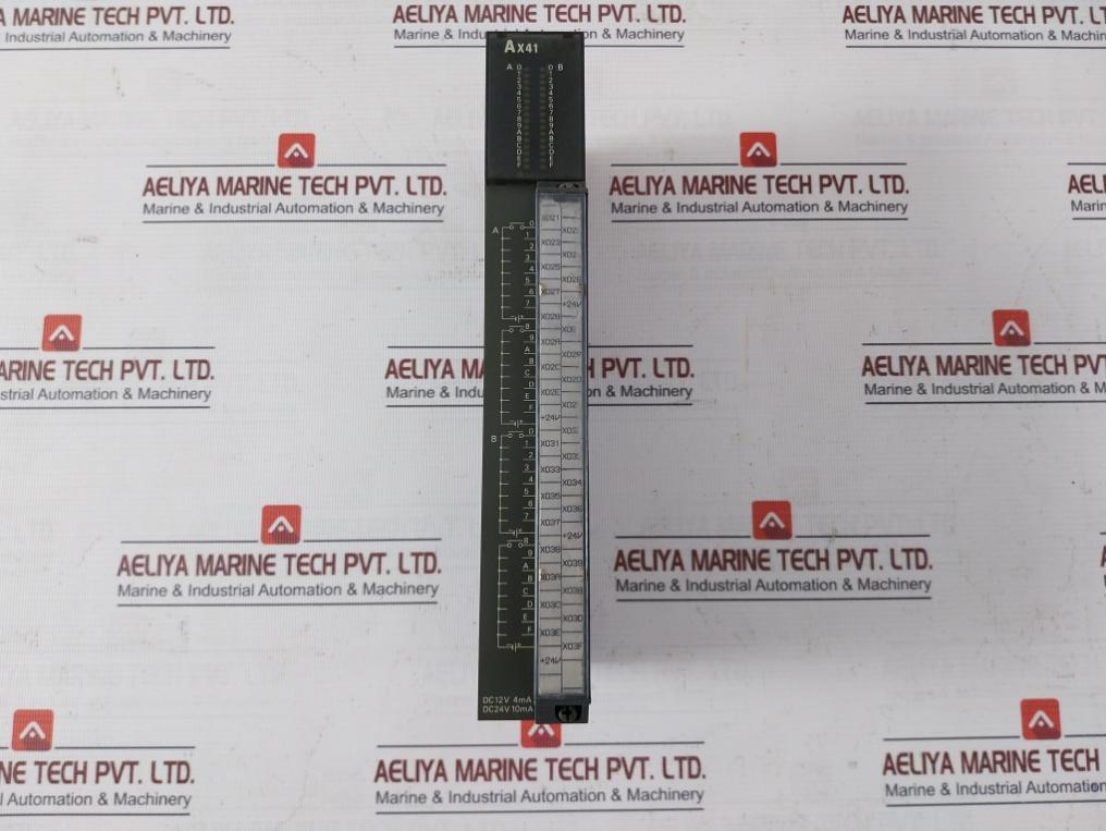 Mitsubishi Electric Ax41 Programmable Controller Input Unit Dc12V 4Ma Dc24V 10Ma
