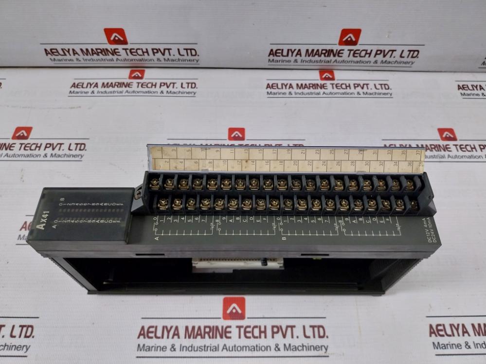 Mitsubishi Electric Ax41 Programmable Controller Input Unit Dc12V 4Ma Dc24V 10Ma