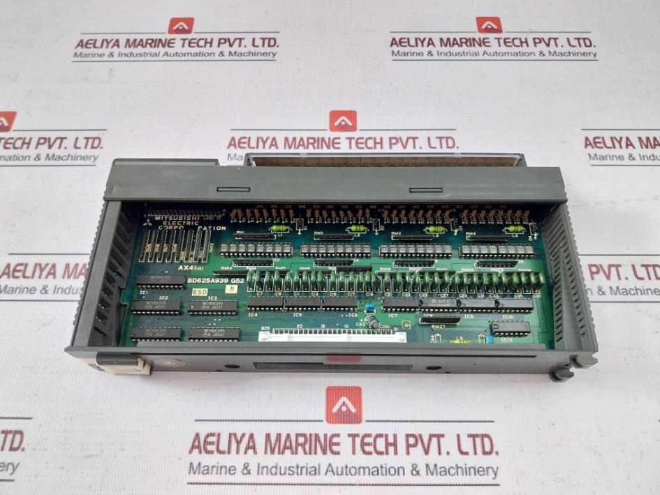 Mitsubishi Electric Ax41 Programmable Controller Input Unit Dc12V 4Ma Dc24V 10Ma