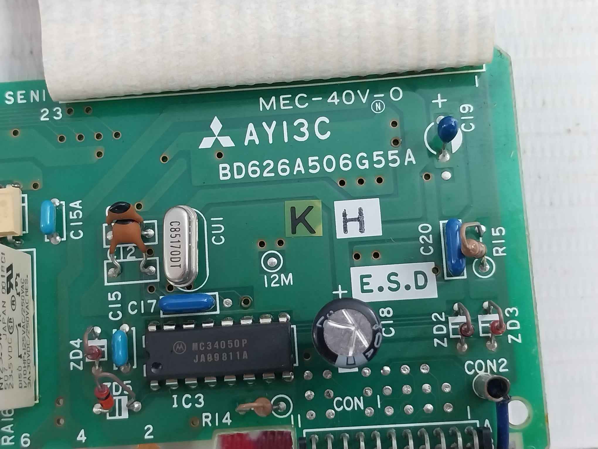 Mitsubishi Electric Ay13C Plc Module Bd626A506G55A