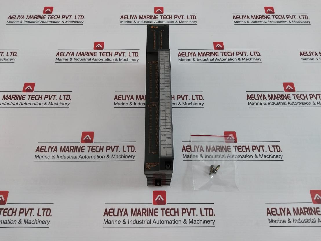 Mitsubishi Electric Melsec Ay51 Transistor Sink Input Output Plc Unit Module