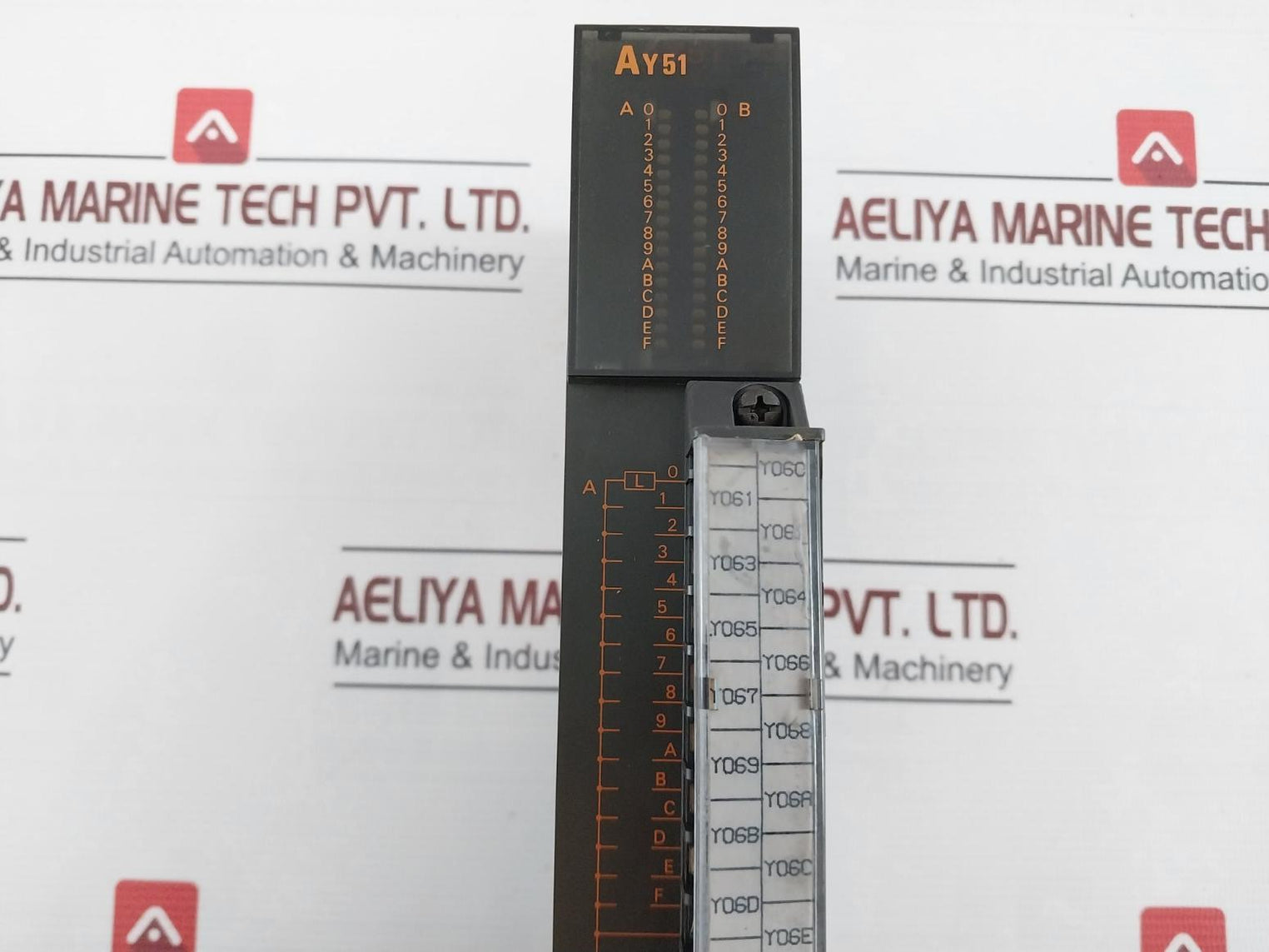 Mitsubishi Electric Melsec Ay51 Transistor Sink Input Output Plc Unit Module
