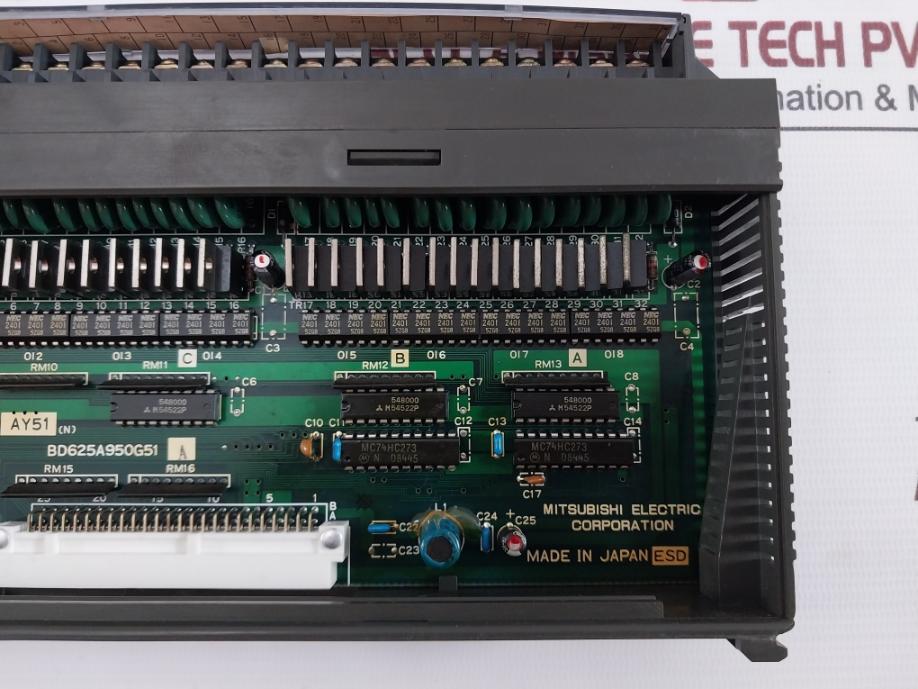 Mitsubishi Electric Melsec Ay51 Transistor Sink Input Output Plc Unit Module