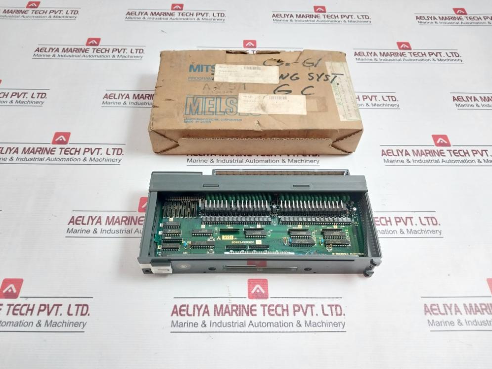 Mitsubishi Electric Ay51 Plc Digital Output Unit Module Dc12/24V 0.5A