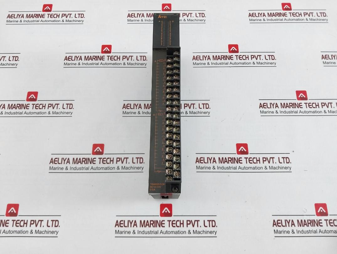 Mitsubishi Electric Ay51 Plc Output Module Dc 12/24V 0.5A Bd990D216H01 120