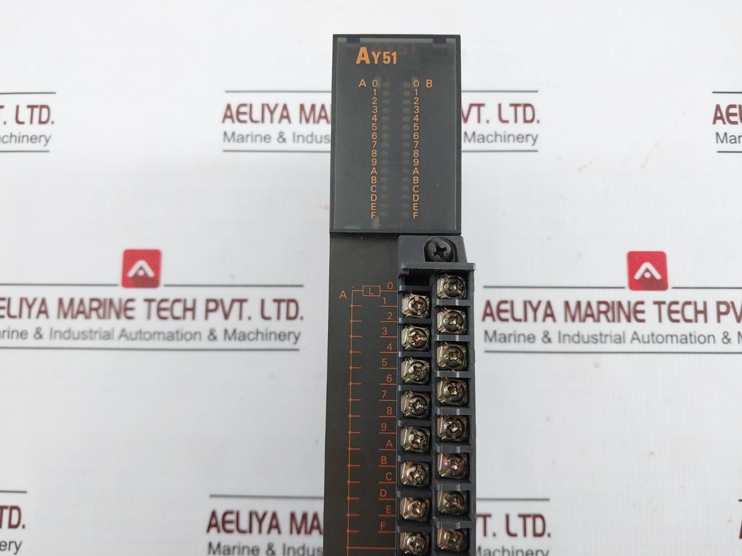 Mitsubishi Electric Ay51 Plc Output Module Dc 12/24V 0.5A Bd990D216H01 120