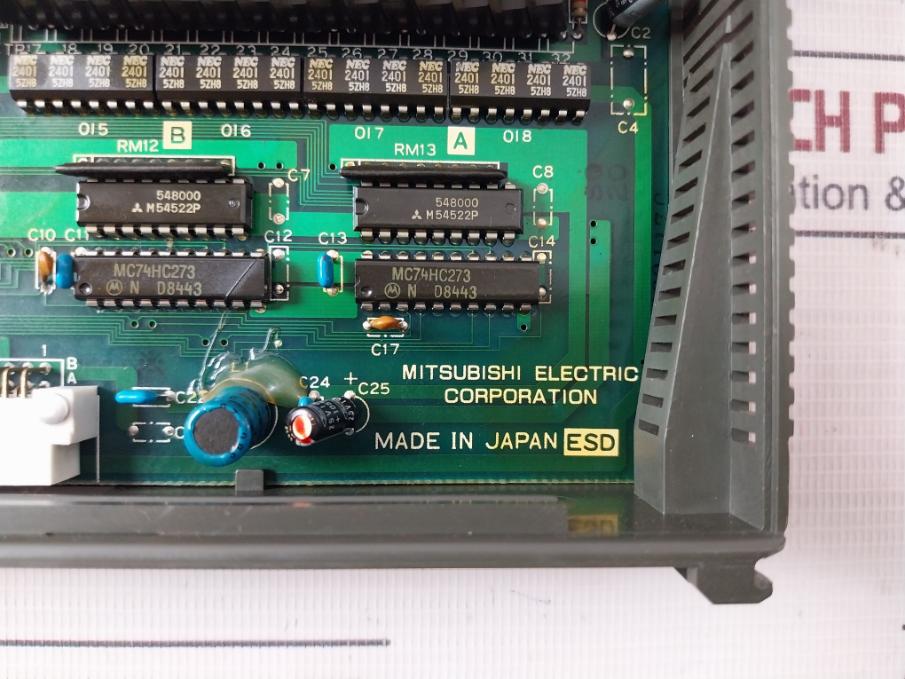 Mitsubishi Electric Ay51 Programmable Controller Input Unit Bd990D216H01 0.5A