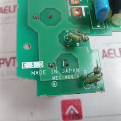 Mitsubishi Electric Bc186A513G52A Pcb Drive Board Ver A E54Ma2.2B-ecr, Mec-40V-0