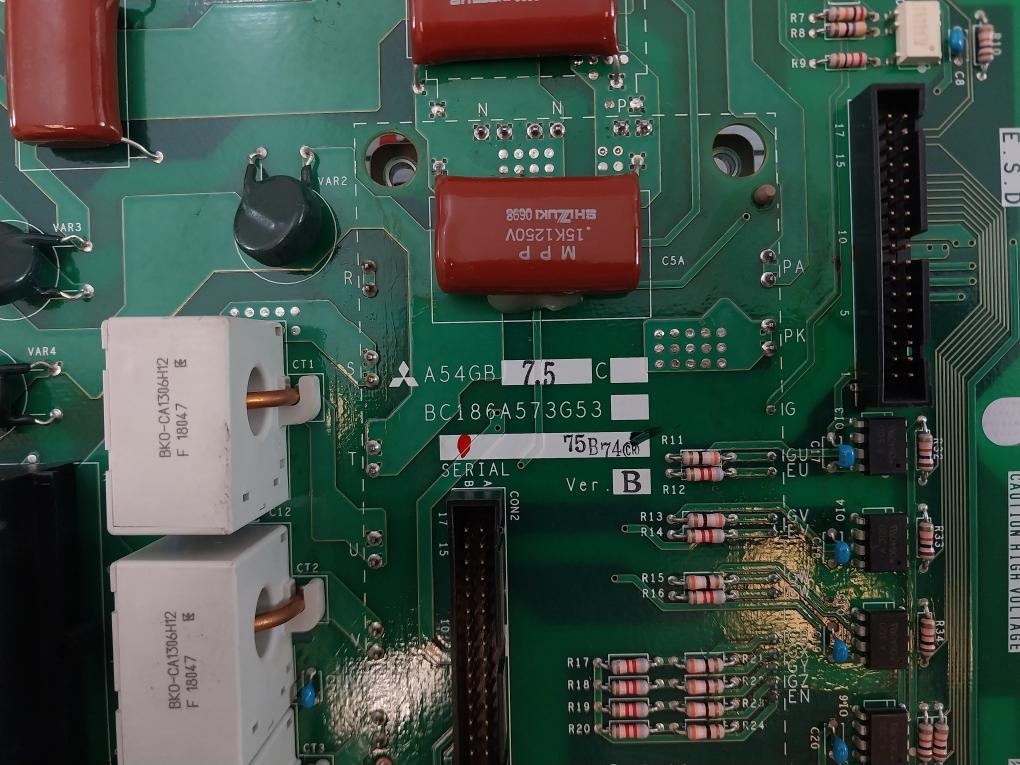 Mitsubishi Electric Bc186A573G53 Drive Power Board 50A 1200V