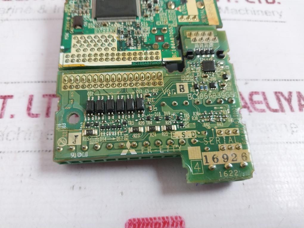 Mitsubishi Electric Bc186A839G51 Printed Circuit Board Card Mdk 336V-0