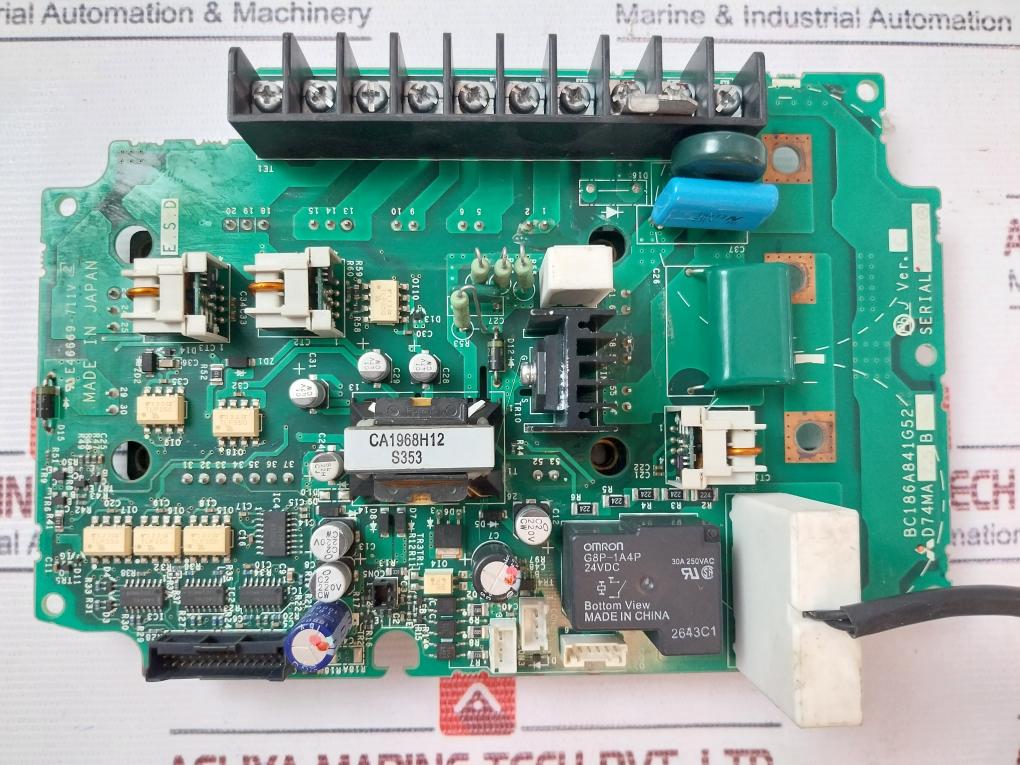 Mitsubishi Electric Bc186A841G52 Circuit Board Ver C