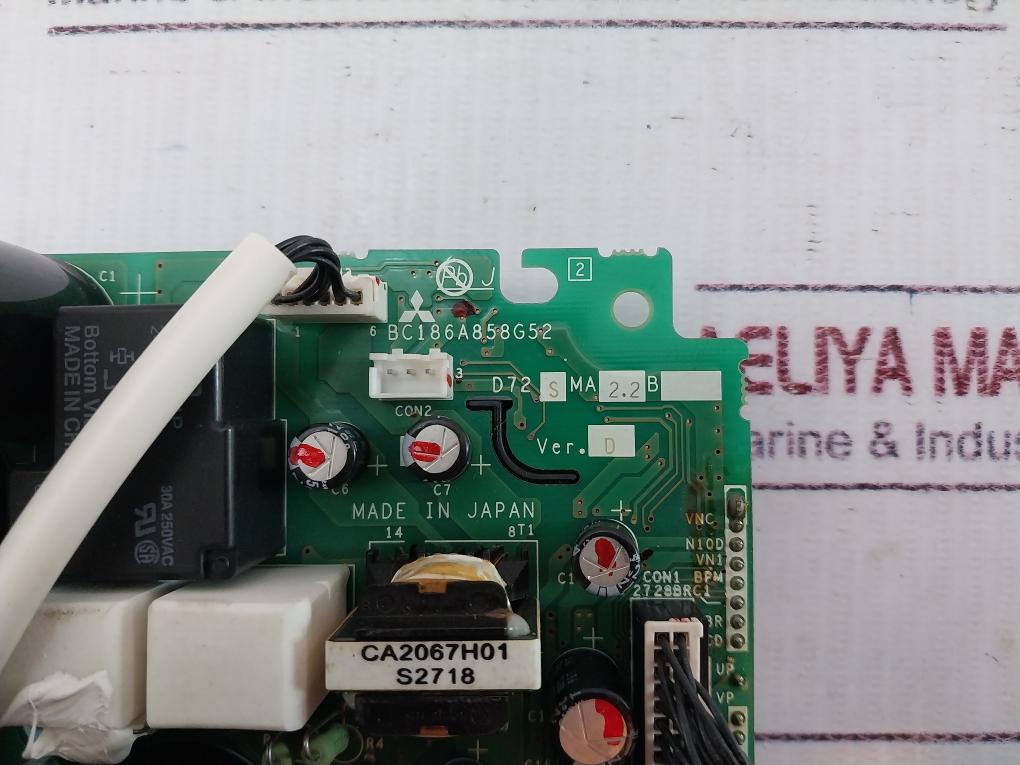Mitsubishi Electric Bc186A858G52 Power Drive Board K12070Fe-035-120725
