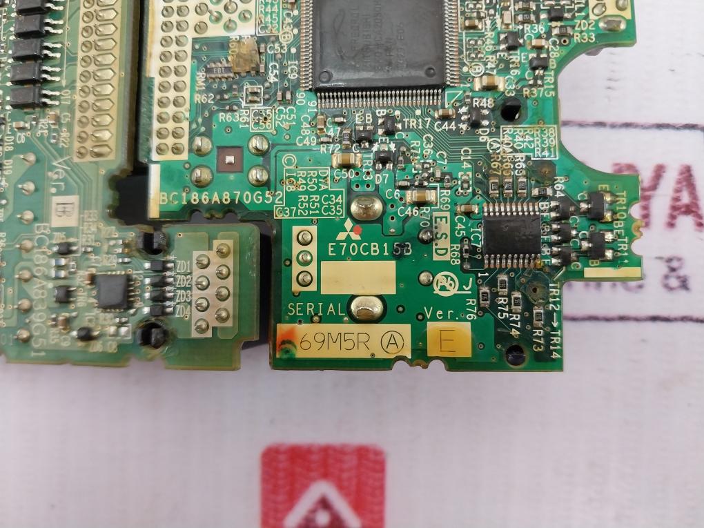 Mitsubishi Electric Bc186A870G52 Freqrol Inverter Drive E70Cb1/E70Cb15B