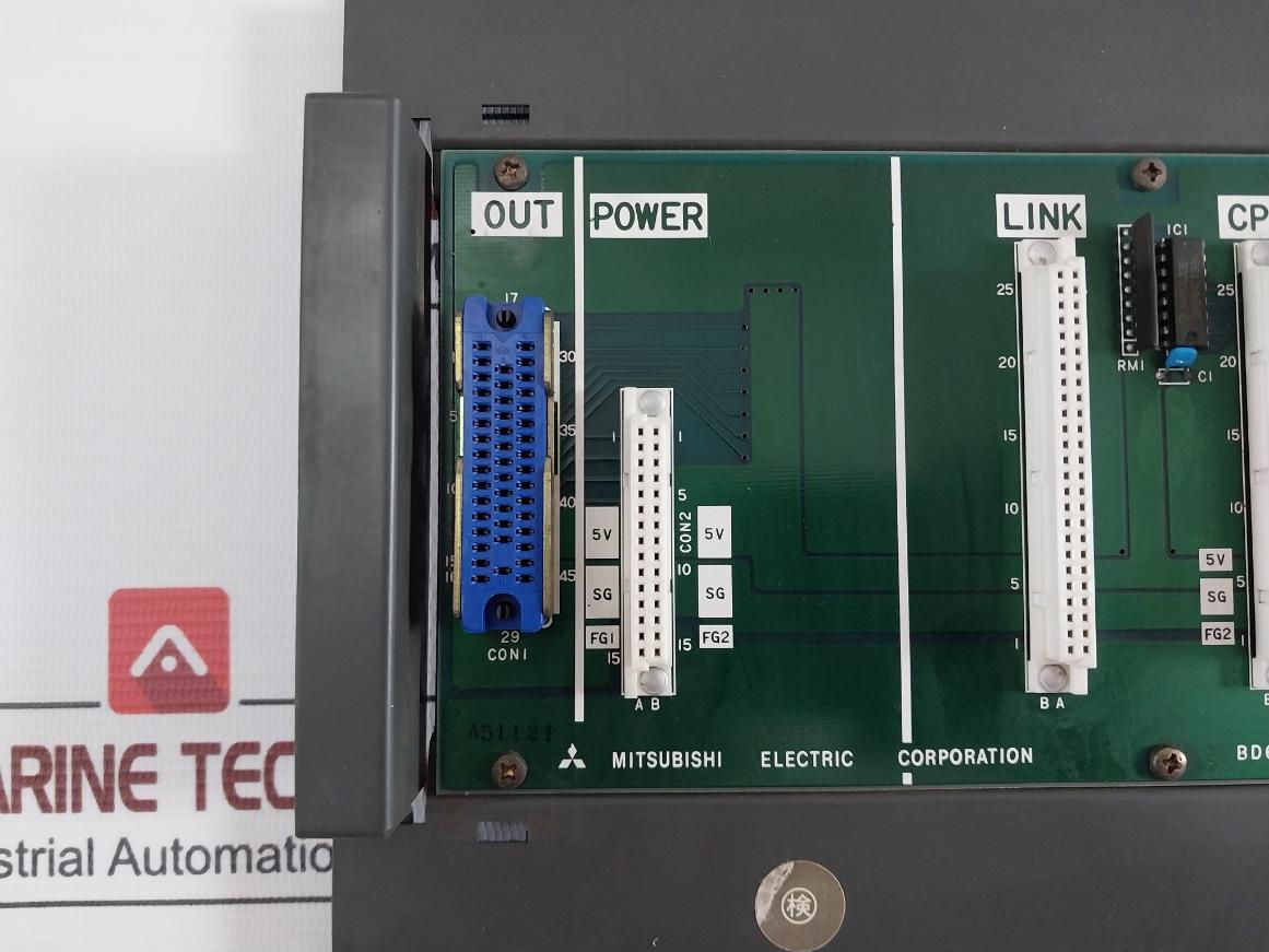 Mitsubishi Electric Melsec Bd625A955G51 Plc Base Unit Board A35B A51121 32