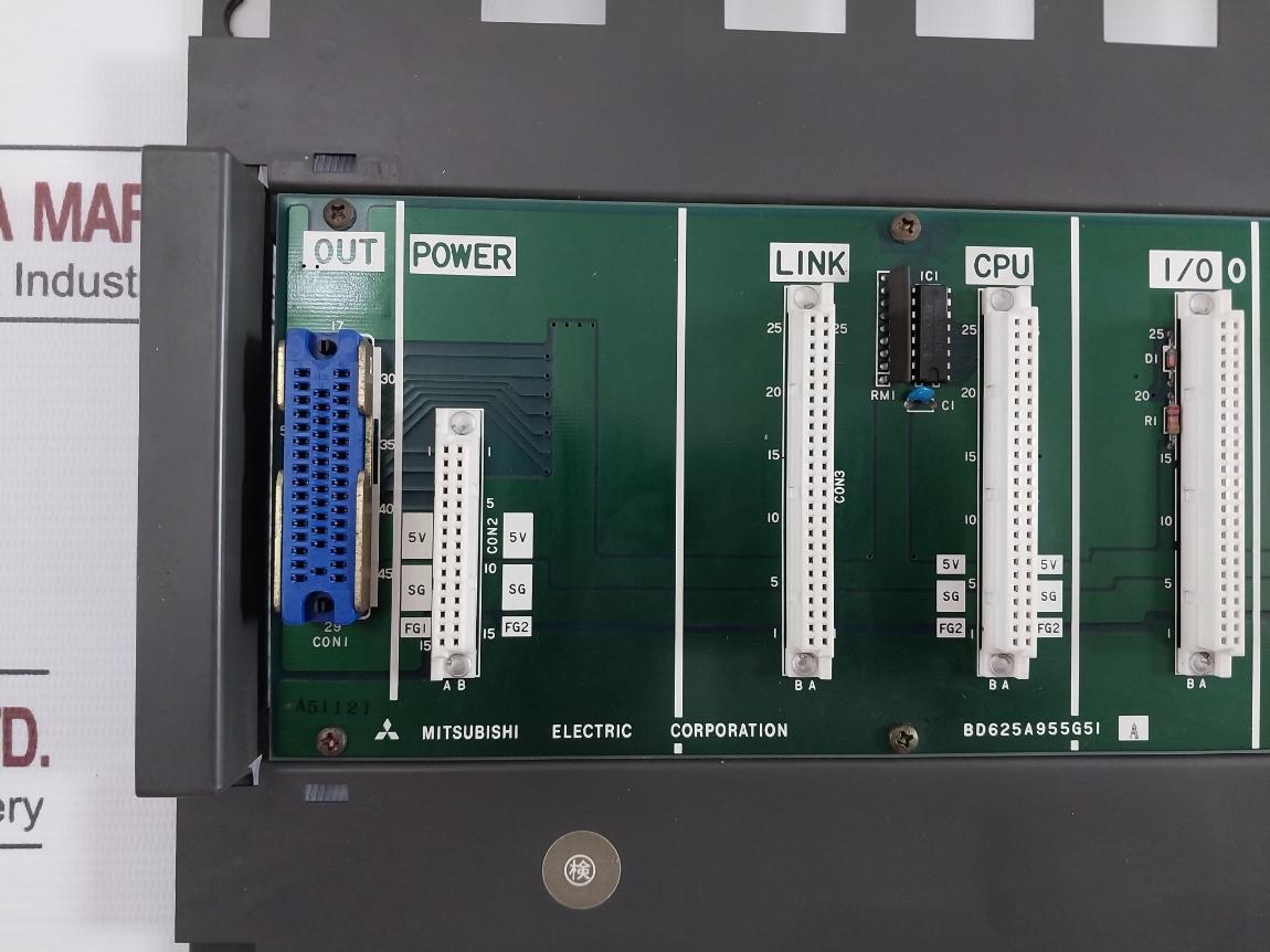 Mitsubishi Electric Melsec Bd625A955G51 Plc Base Unit Board A51121 12