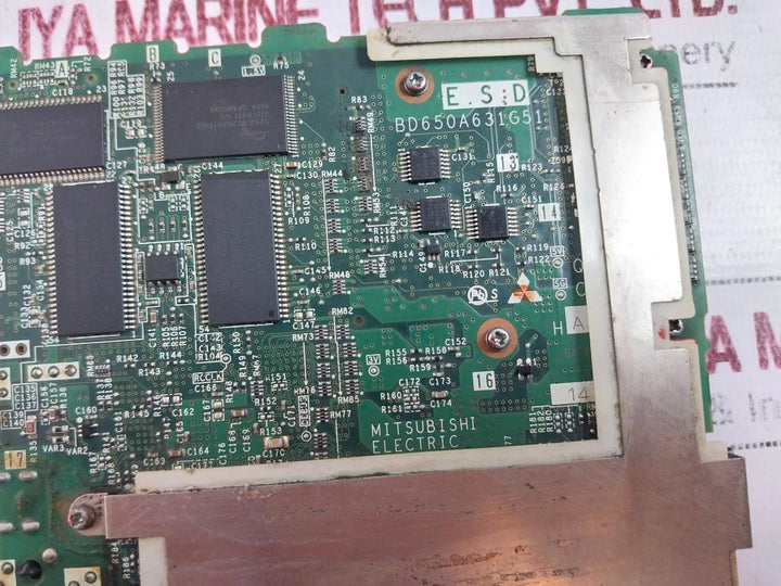 Mitsubishi Electric Bd650A631G51 Pc Board Assembly Bd650A631H01 Bd650A291H01