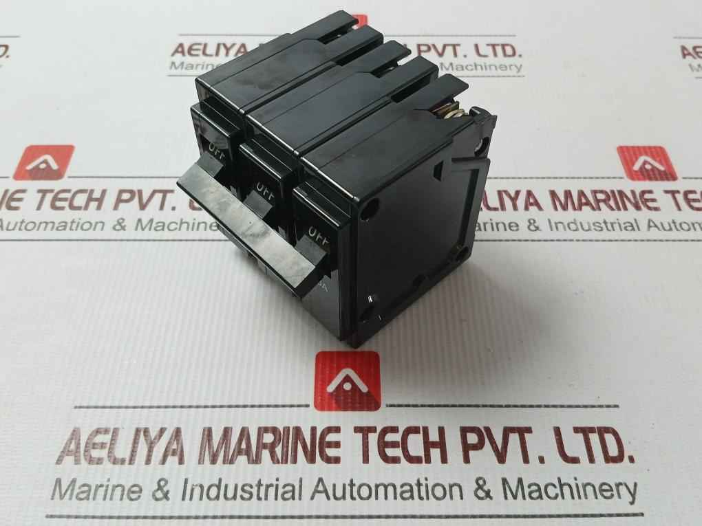 Mitsubishi Electric Bh-p 3 Pole No Fuse Circuit Breaker Ac250v Lan321n825-2