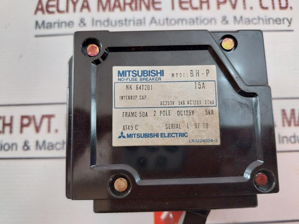 Mitsubishi Electric Bh-p No-fuse Breaker Nk 64T201