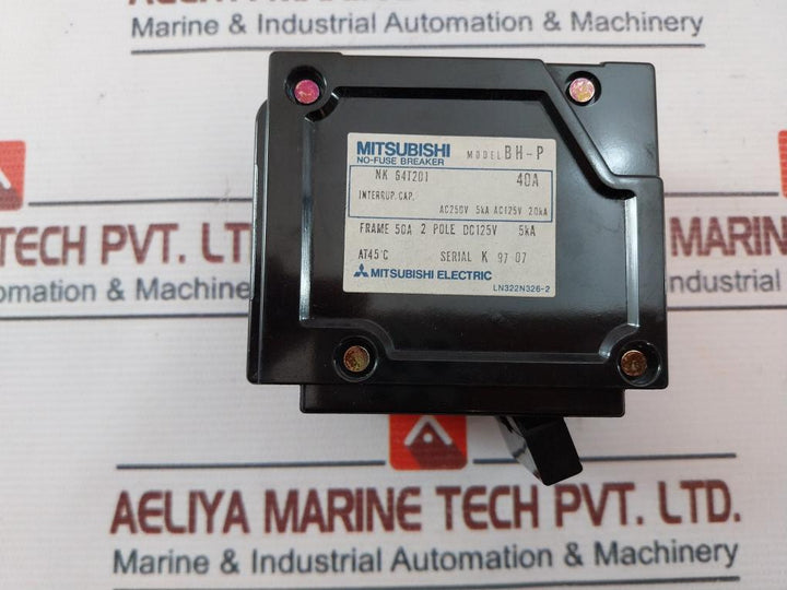 Mitsubishi Electric Bh-p No-fuse Breaker Nk 64T201.
