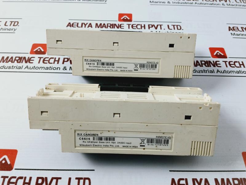 Mitsubishi Electric C6616 Rix Canopen Base Unit 16Pt 24Vdc