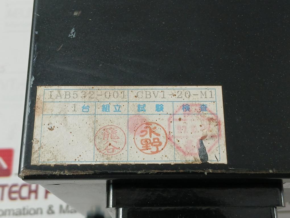 Mitsubishi Electric Cbv1-20-m1 Voltage Relay Dc100/110V 60Hz