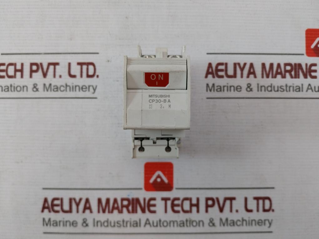Mitsubishi Electric Cp30-ba 2 Pole Circuit Protector 220Vac 2.5Ka 50/60Hz 250V