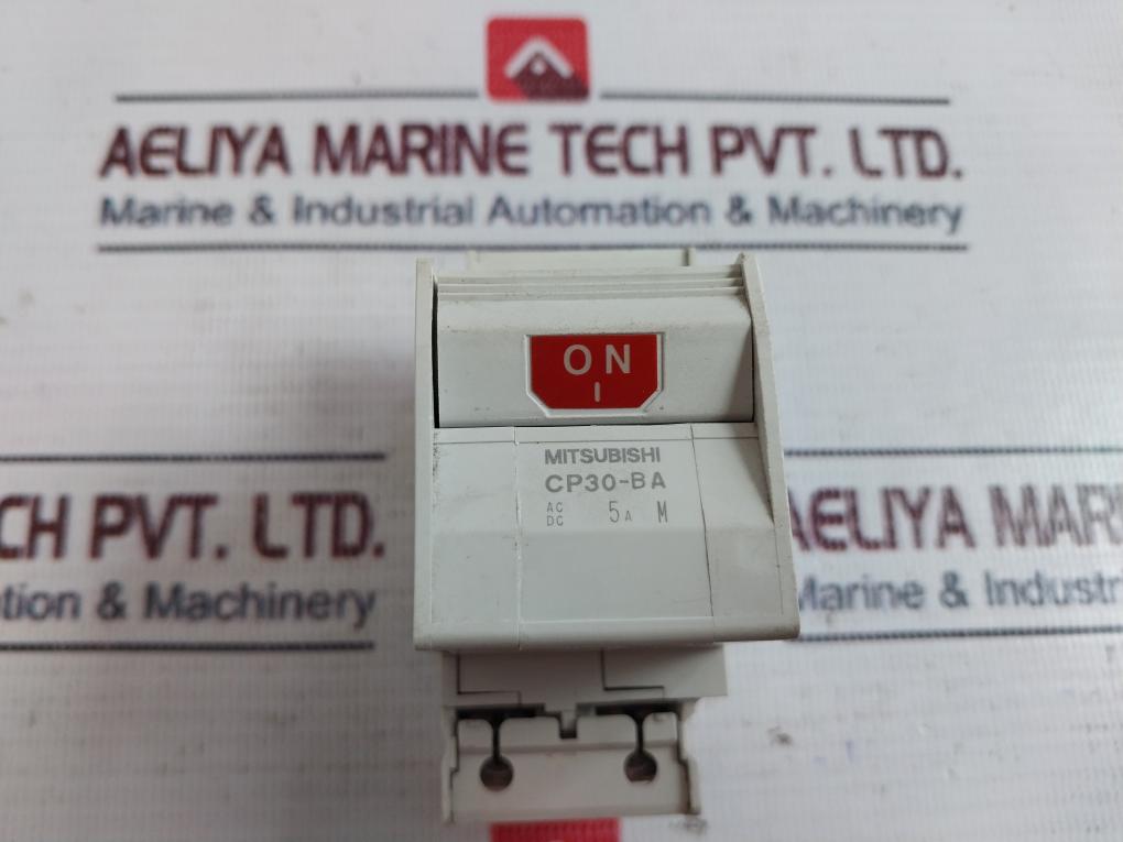 Mitsubishi Electric Cp30-ba 2 Pole Circuit Protector 5A 220Vac 50/60Hz