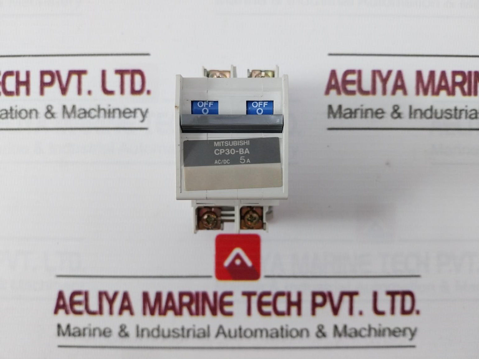 Mitsubishi Electric Cp30-ba Circuit Protector 40°C Ac/Dc 5A