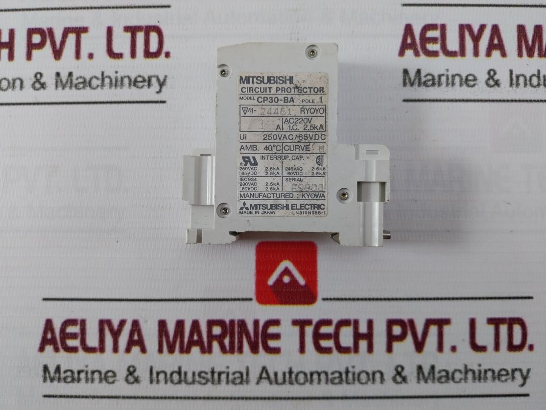Mitsubishi Electric Cp30-ba Circuit Protector Ac220V 250Vac/65Vdc Ln319N956-1