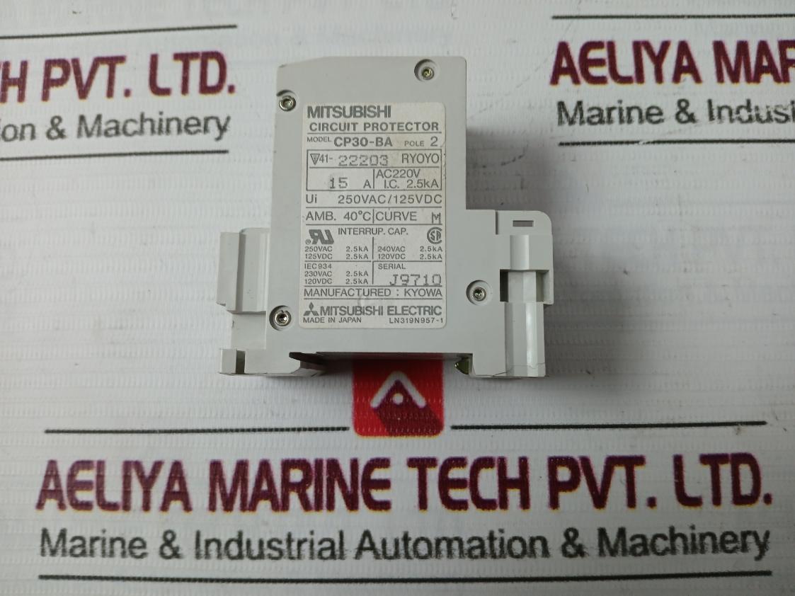 Mitsubishi Electric Cp30-ba Circuit Protector Pole 2