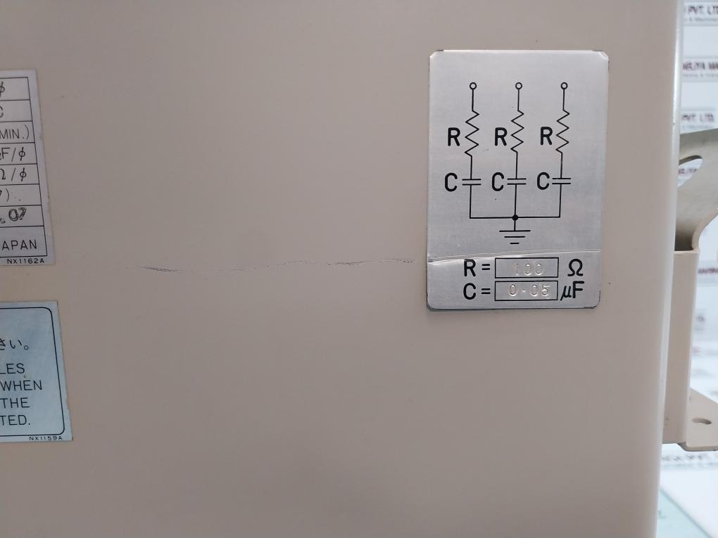Mitsubishi Electric Cr-6Ya Capacitor For Surge Absorption 50/60Hz 3 Ø 6.6K Vac