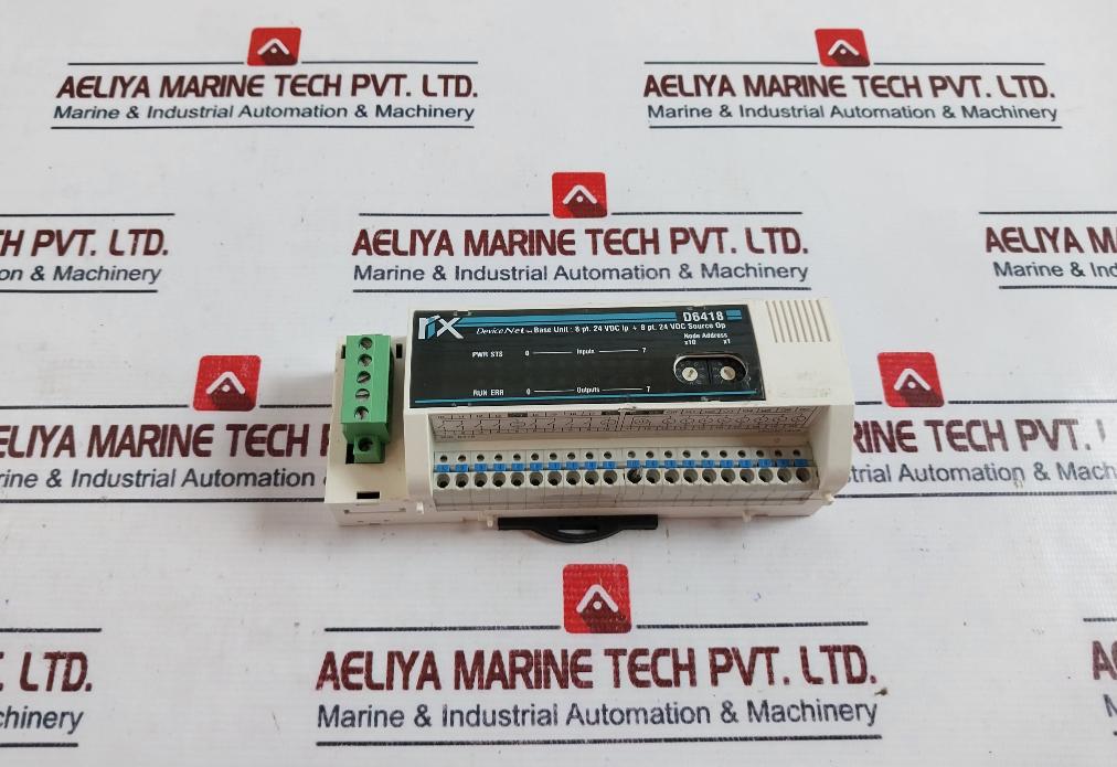 Mitsubishi Electric D6418 Remote I/O Devicenet Base Unit