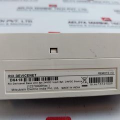 Mitsubishi Electric D6418 Remote I/O Devicenet Base Unit